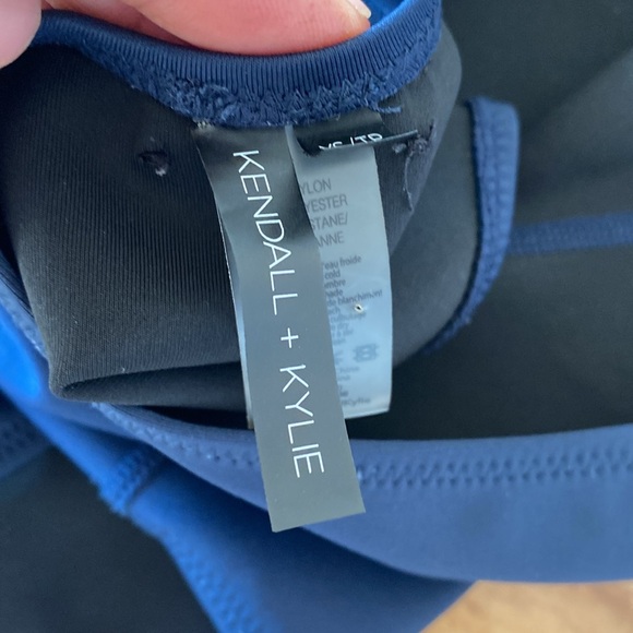 Navy Kendall and Kylie Swimsuit Sz XS - Picture 4 of 5